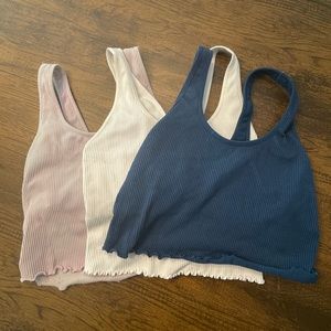 Spiritual Gangster Set of 3 Tanks in XS/S